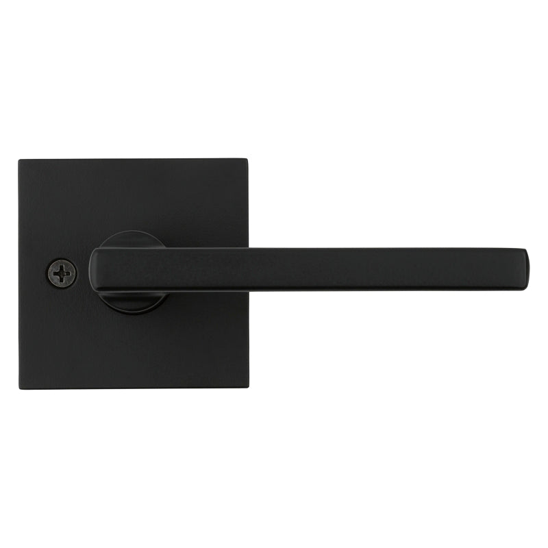 Kwikset Signature Series 788HFL SQT 514 CP Dummy Lever, Matte Black, Halifax Lever Handle, Zinc, Residential, 3 Grade