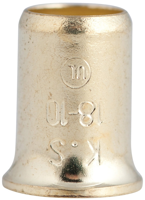 Gardner Bender 10-410 Crimp Connector, 18 to 10 AWG Wire, Steel Contact, Silver, 100/BX