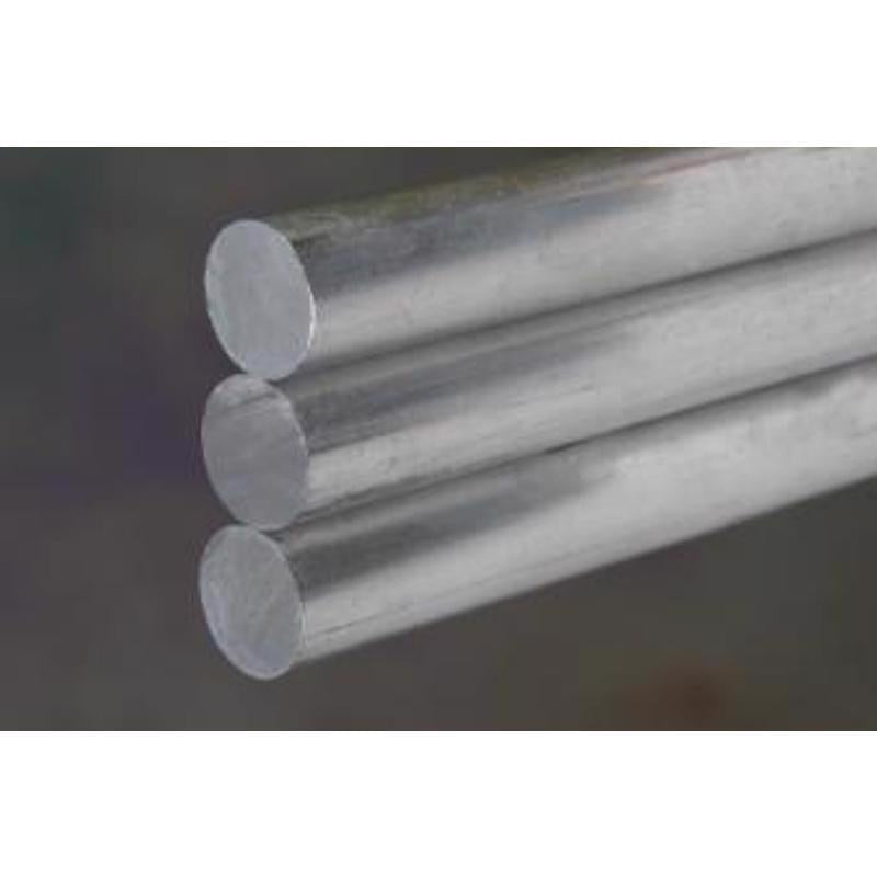K&S 12 in. L X 5/16 in. D Aluminum Rod 1 pk