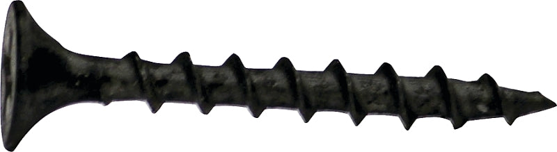 ProFIT 0286079 Screw, #6 Thread, 1-1/4 in L, Coarse Thread, Bugle Head, Phillips Drive, Phosphate, Sharp Point