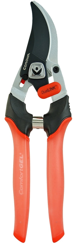 Corona BP 4314D Pruner, 3/4 in Cutting Capacity, HCS Blade, Bypass Blade, Ergonomic Handle