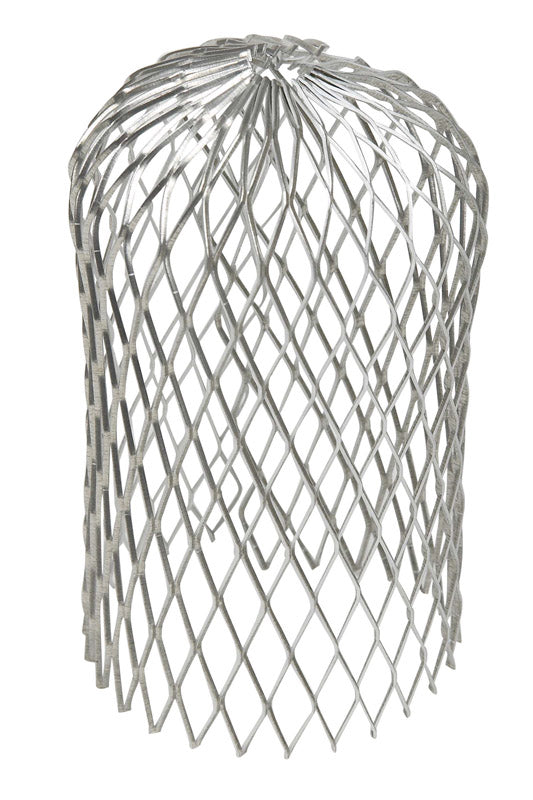 Amerimax 3 in. W X 5 in. L Gray Galvanized Steel Gutter Strainer 1 pk, Pack of 20