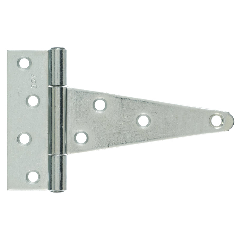 Ace 5 in. L Zinc-Plated Heavy Duty T Hinge 1 pk, Pack of 10