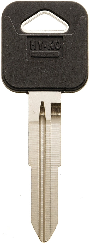 Hy-Ko 12005B65 Key Blank, Nickel, Brass, B65 Key Number, Pack of 5