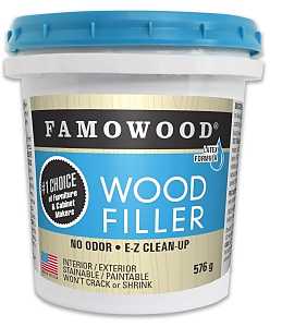 Famowood 42022126 Wood Filler, Natural, 576 g