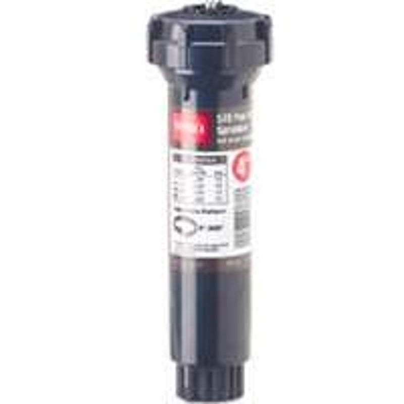 Toro 53814 Spray Sprinkler, Black, 1/2 in Connection, 5 to 15 ft, 27 deg Nozzle Trajectory, Plastic