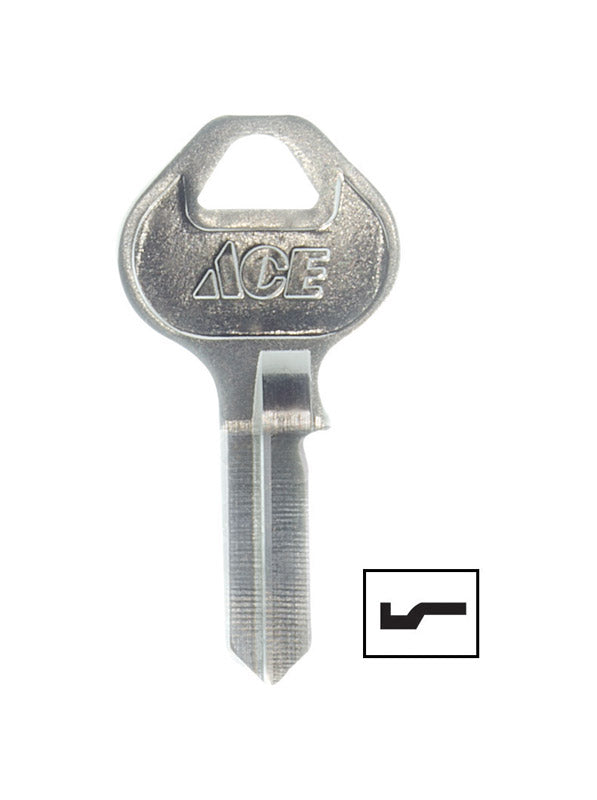 Ace Padlock Key Blank Single For Master Locks, Pack of 10