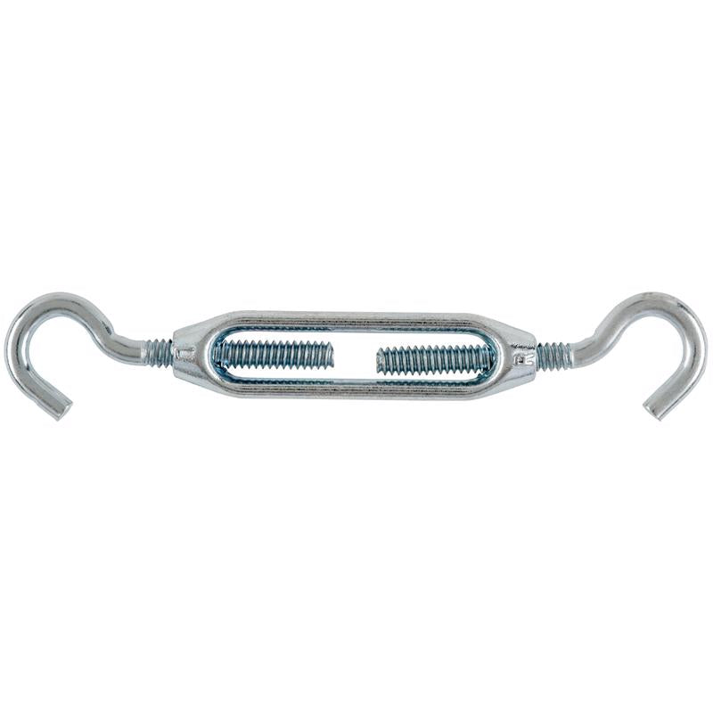 Hampton Zinc-Plated Aluminum/Steel Turnbuckle 60 lb 4.0 in. L, Pack of 10