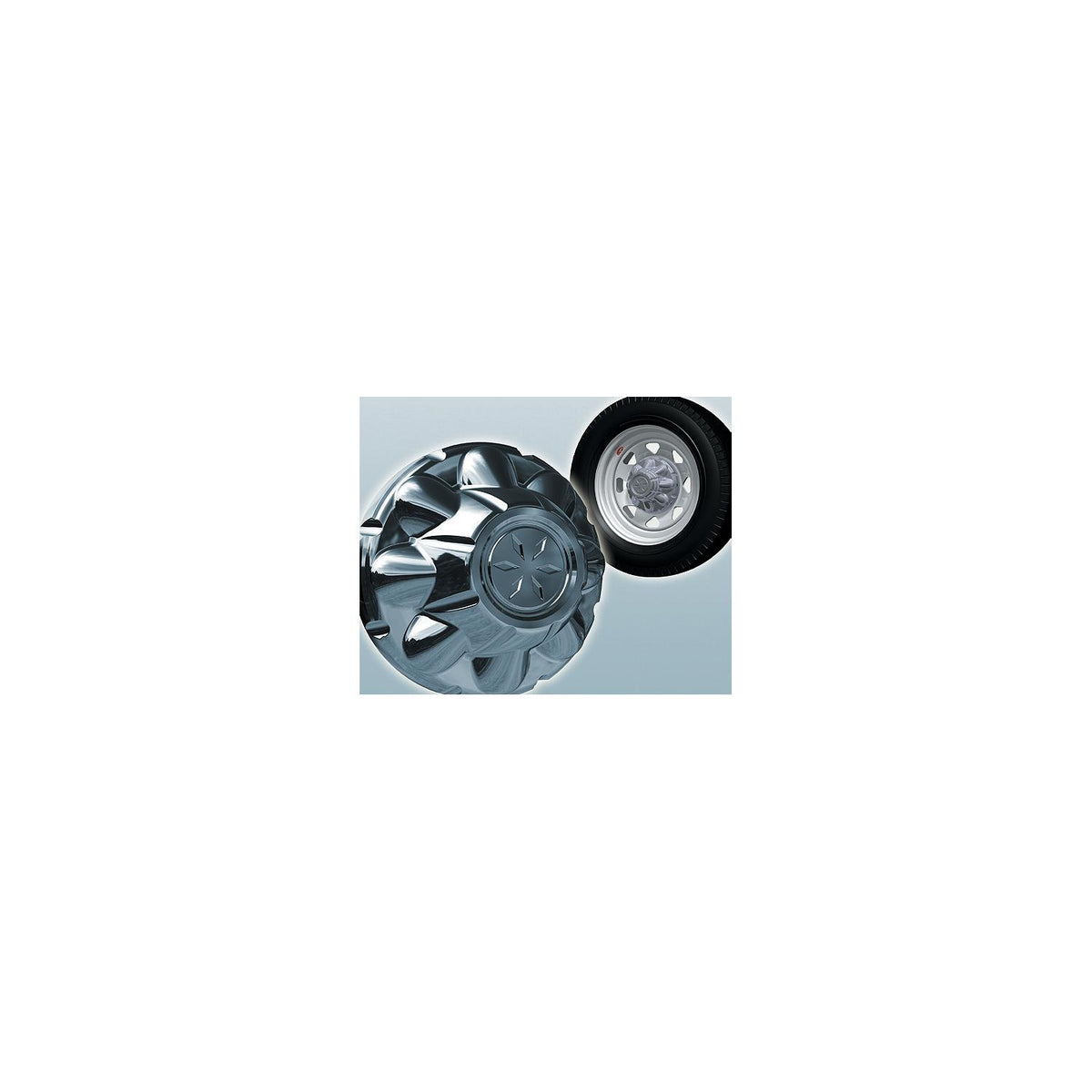 5 LUG ABS HUB COVER CHROME