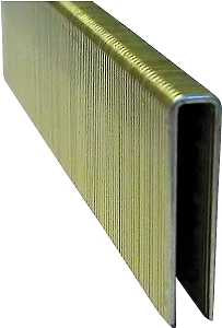 ProFIT 718232 Crown Staple, 1/4 in W Crown, 1-1/4 in L Leg, 18 ga, Electro-Galvanized, 1000/PK