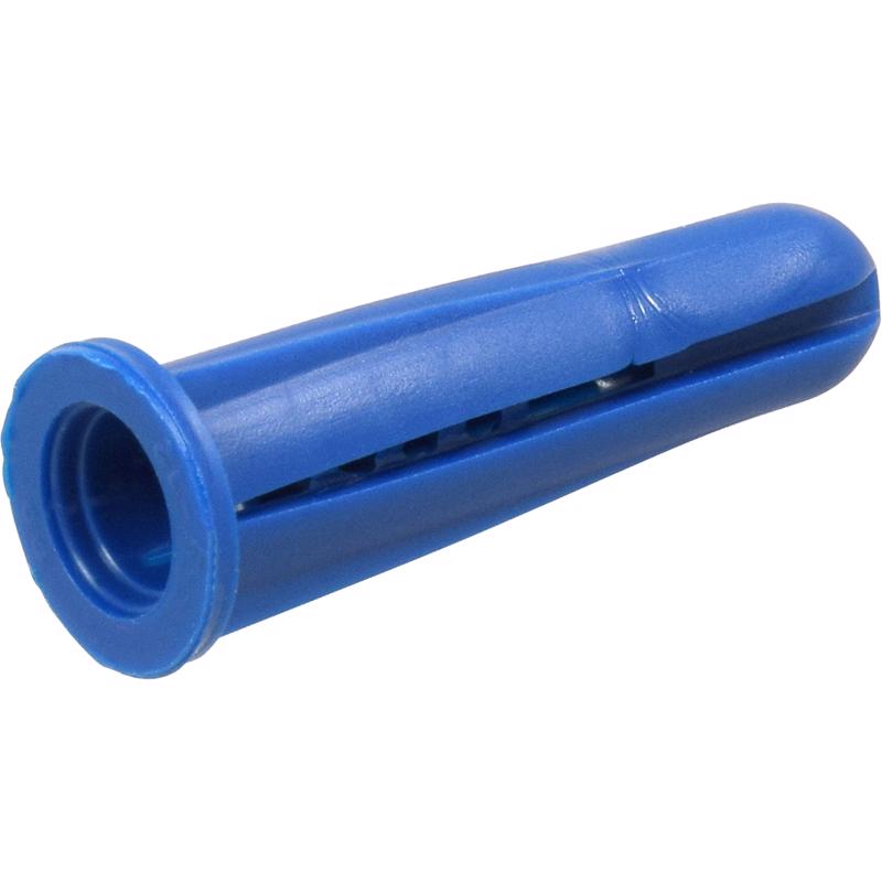 HILLMAN .138 in. D X 3/4 in. L Plastic Pan Head Conical Anchor 6 pc, Pack of 10