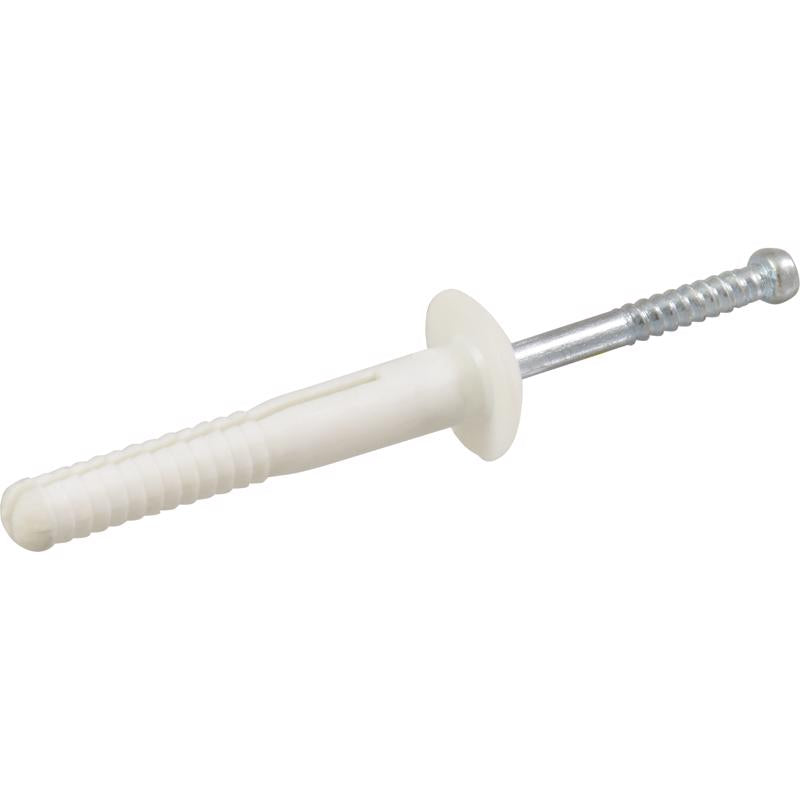 HILLMAN 1/4 in. D X 1-1/2 in. L Nylon Truss Head Truss Head Anchor 4 pk, Pack of 6