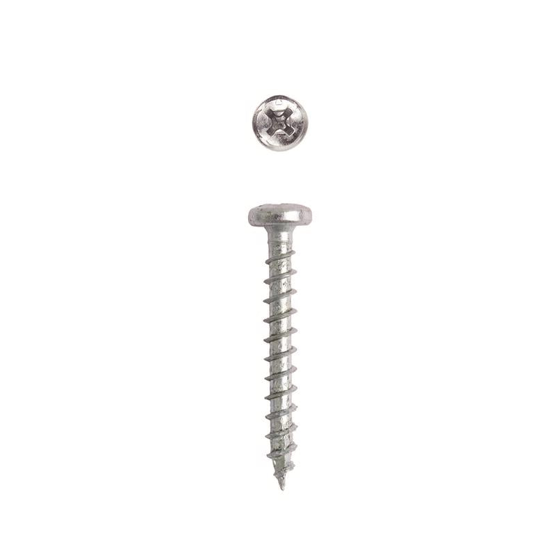 SPAX No. 8 X 1.25 in. L Phillips/Square Zinc-Plated Serrated Multi-Material Screw 30 pk