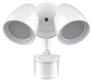 ETI 51402242 Security Light with Motion Sensor, 6-7/8 in L x 4-1/2 in W x 5-1/2 in H Dimensions, 1800 Lumens, 120 VAC