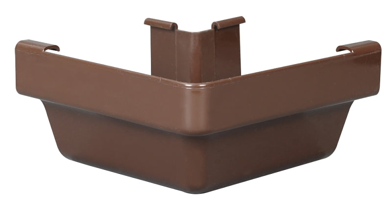 Amerimax M1503HP Outside Miter, Vinyl, Brown, Pack of 5