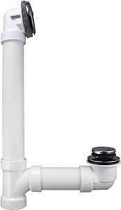 Keeney 630PVC Bath Drain Assembly, PVC, Chrome-Plated