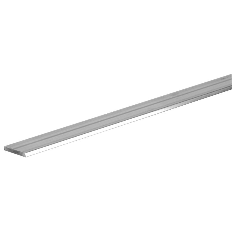 SteelWorks 0.125 in. X 1.5 in. W X 3 ft. L Weldable Aluminum Flat Bar 1 pk, Pack of 5