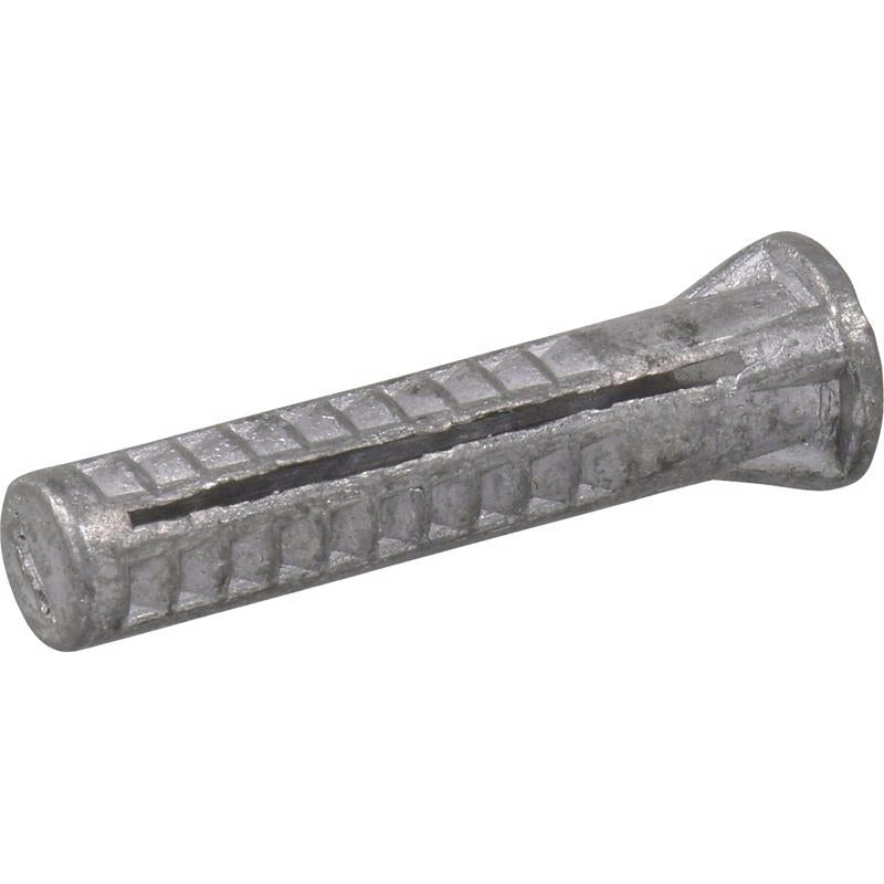 HILLMAN .19 in. D X 1-1/2 in. L Lead Round Head Concrete Screw Anchor 100 pk