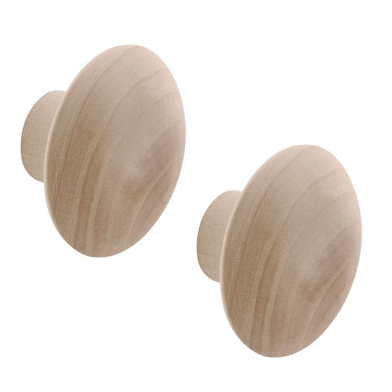 Prime-Line N 6756 Pull Knob, Hardwood