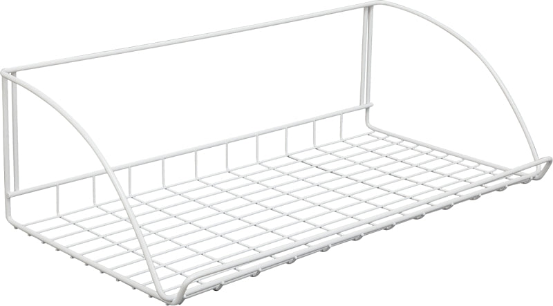 ClosetMaid 8279 Laundry Shelf, 12 in L, 24 in W, Steel, White, Pack of 6