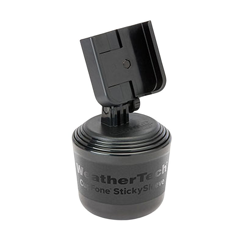 WeatherTech 8ACF2CS Cell Phone Holder, Plastic, Black, Cup Mounting