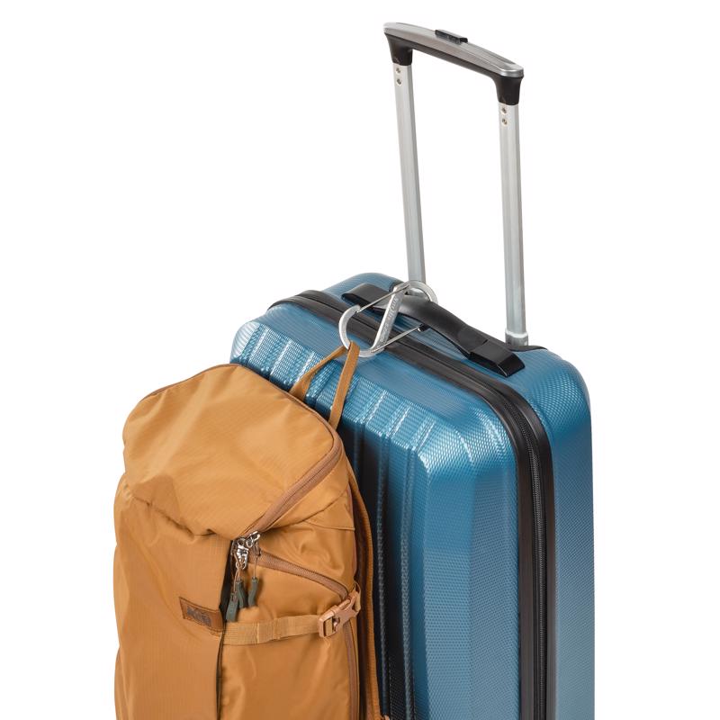 Nite Ize S-Biner 1.8 in. D Stainless Steel Silver Carabiner Key Holder