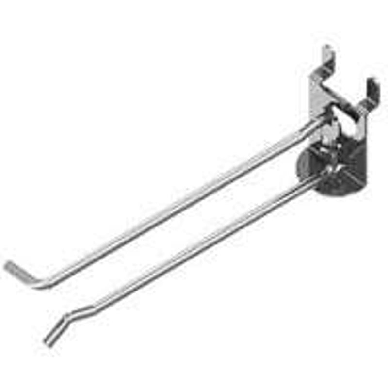 Southern Imperial R35-12 Series Scan Hook, 0.212 in Wire Dia, 12 in L Dimensions, Galvanized, Pack of 100