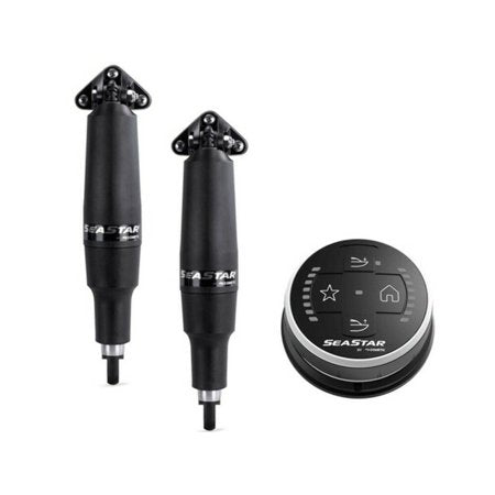Dometic STT3701R Seastar Trim Tab System w/Dial Controller & 4-1/4 Stroke Actuators w/o Tabs