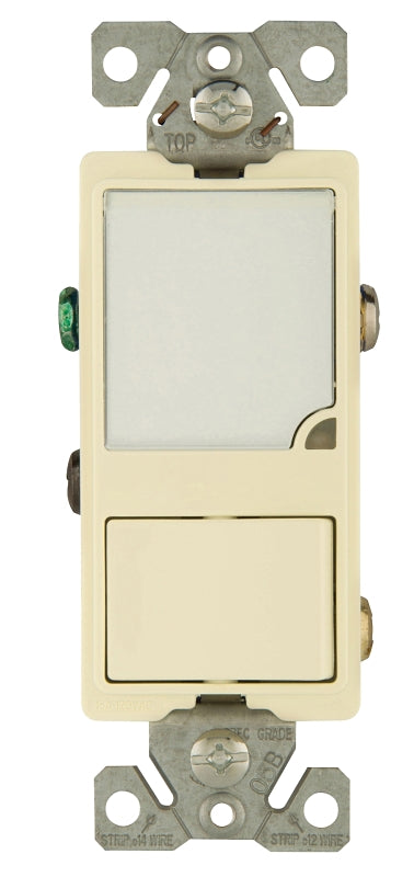 Eaton Cooper Wiring Patrol Series 7738LA-BOX Night Light, 4.19 in L x 1.3 in W x 1.08 in D Dimensions, 15 A, LED Lamp