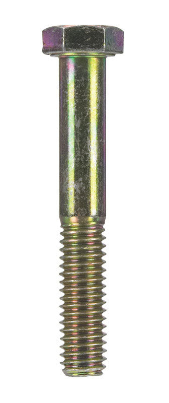 HILLMAN 3/8 in. D X 2-1/2 in. L Heat Treated Steel Hex Head Cap Screw 50 pk