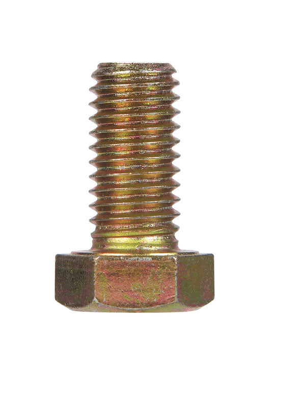 HILLMAN 1/2 in. D X 1 in. L Heat Treated Steel Hex Head Cap Screw 50 pk