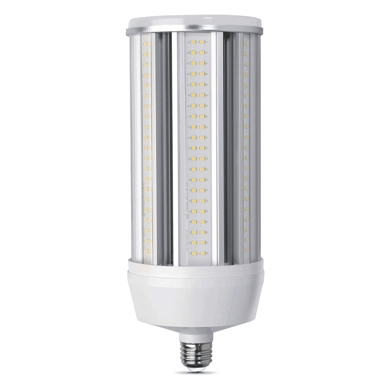 Feit Electric C15000/5K/LED LED Bulb, Corn Cob, 750 W Equivalent, E26 Lamp Base, Clear, Daylight Light