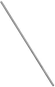 National Hardware N179-481 Threaded Rod, #10-24 Thread, 36 in L, A Grade, Steel, Zinc, UNC Thread, Pack of 3