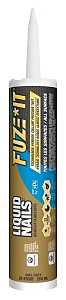 Liquid Nails FUZE IT LN-2000 Construction Adhesive, Gray, 9 oz Cartridge