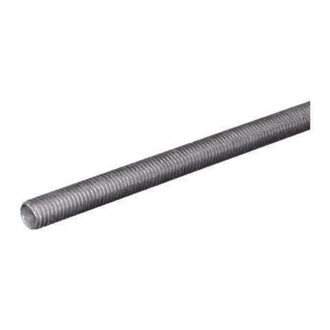 SteelWorks 1/2 in. D X 12 in. L Low Carbon Steel Threaded Rod, Pack of 5