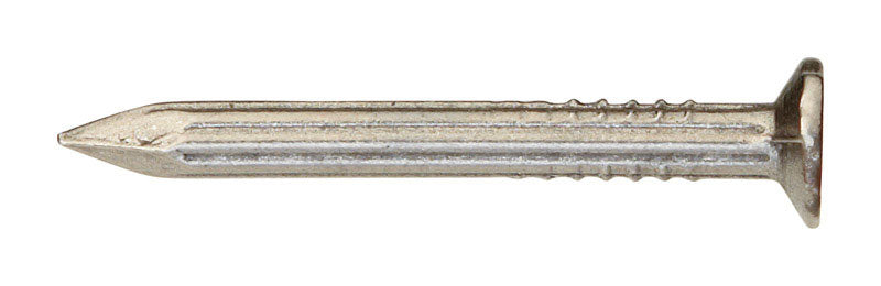 Ace 1-1/2 in. Masonry Bright Steel Nail Flat Head 1 lb