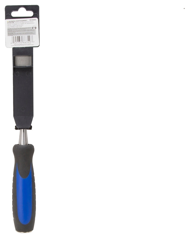 Vulcan JL-CH4 Chisel, 1 in Tip, 10-1/4 in OAL, CRV Blade, Ergonomic Handle