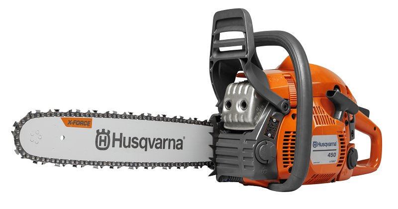 Husqvarna 970 61 31‑18 Chainsaw, Gasoline, 3.06 cu-in Engine Displacement, 2-Stroke, X-Torq Engine, 20 in L Bar