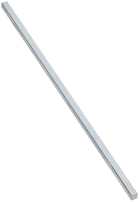 National Hardware 4030BC Series N180-182 Key Stock, 5/16 in W, 5/16 in H, 12 in L, Steel, Zinc