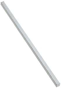 National Hardware 4030BC Series N180-190 Key Stock, 3/8 in W, 3/8 in H, 12 in L, Steel, Zinc
