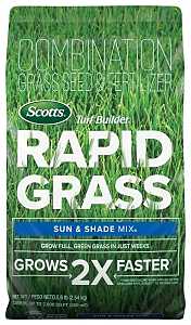 Scotts 18216 Rapid Grass Seed Mix, 16 lb Bag, 8000 sq-ft Coverage Area