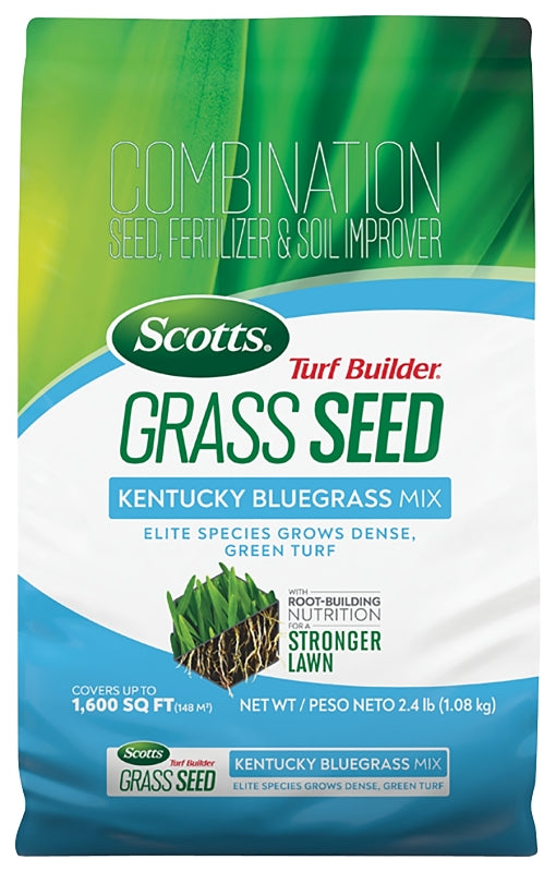 Scotts Turf Builder Series 18036 Kentucky Bluegrass Mix Seed, 2.4 lb Bag