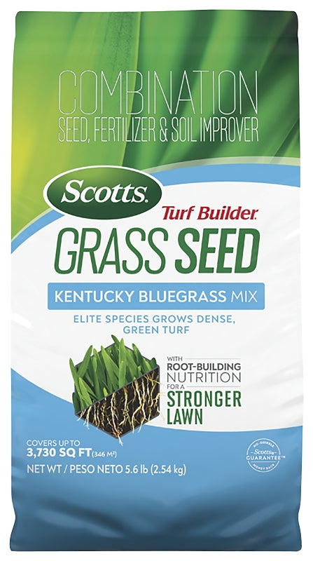 Scotts Turf Builder 18037 Grass Seed, 5.6 lb Bag