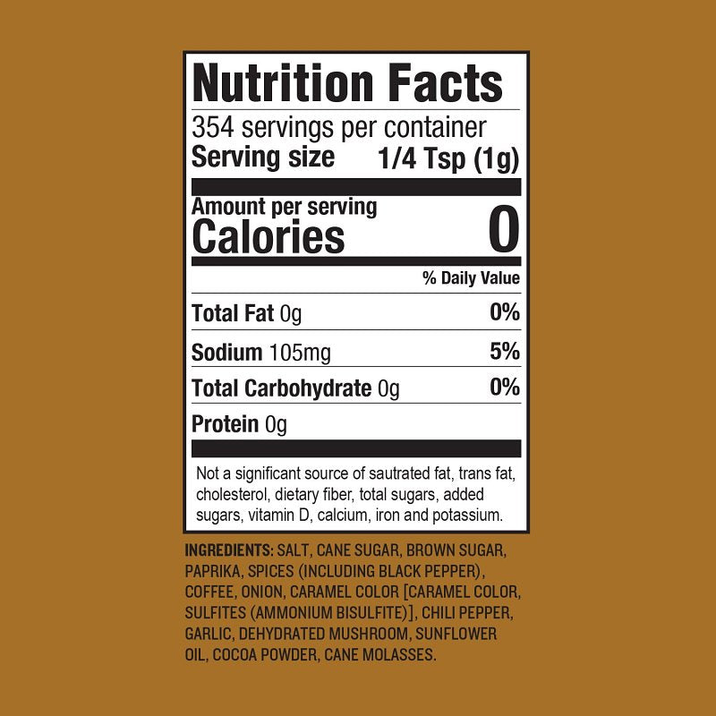 Traeger SPC260 Seasoning, Coffee Rub, 11.5 oz Tin