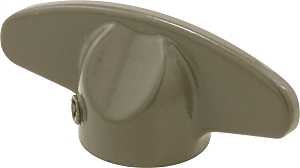 Prime-Line H 3968 Tee Handle, Stone, Zinc, Painted, 2/PK