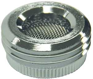 Danco 10512 Hose Adapter, 55/64 x 3/4 in, Female x GHTM, Brass, Chrome-Plated
