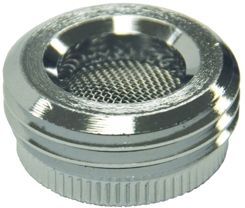 Danco 10512 Hose Adapter, 55/64 x 3/4 in, Female x GHTM, Brass, Chrome-Plated