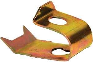 Danco 10530A Sink Clip with Screw, Metal, For: J/U Channel Sinks, Pack of 2