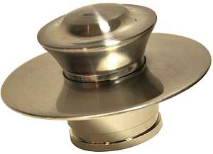 Danco 10534 EZ Drain Cover, Metal, Brushed Nickel, Pack of 2