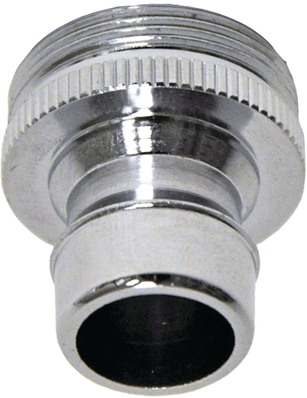 Danco 10506 Dishwasher Aerator Adapter, 15/16 x 55/64 in, Threaded, Brass, Chrome-Plated